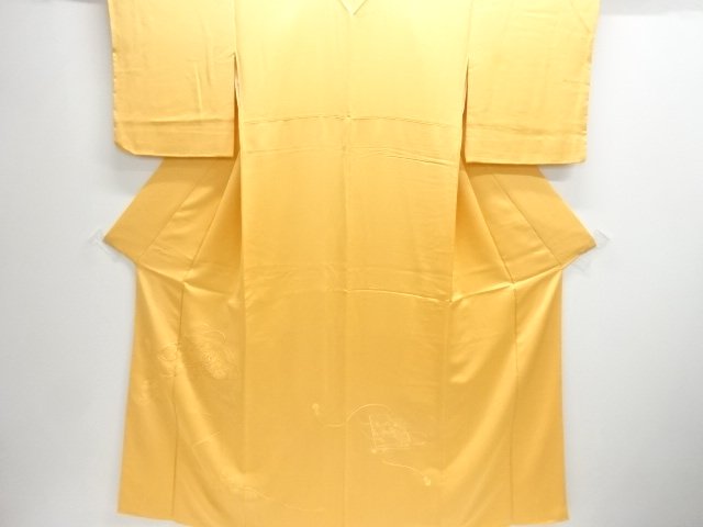 JAPANESE KIMONO / TSUKESAGE IROMUJI / DRAWNWORK / EMBROIDERY / ROSE